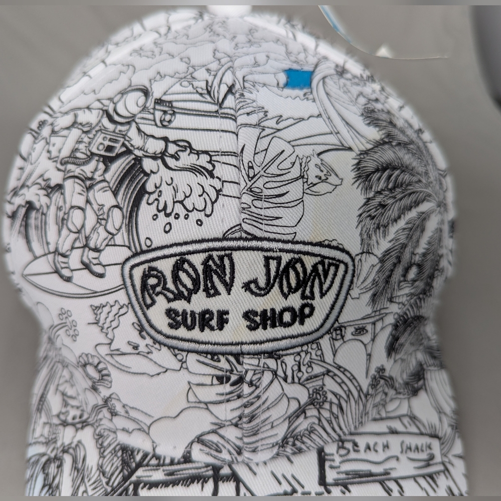 Ron Jon Surf Hat Cape Canaveral Mermaid Astronaut Surfer Color My Hat Kids